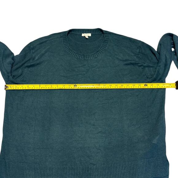 Ella Moss Green Knit Long Sleeve Plus Size Sweater XX-Large NWOT - Picture 4 of 4